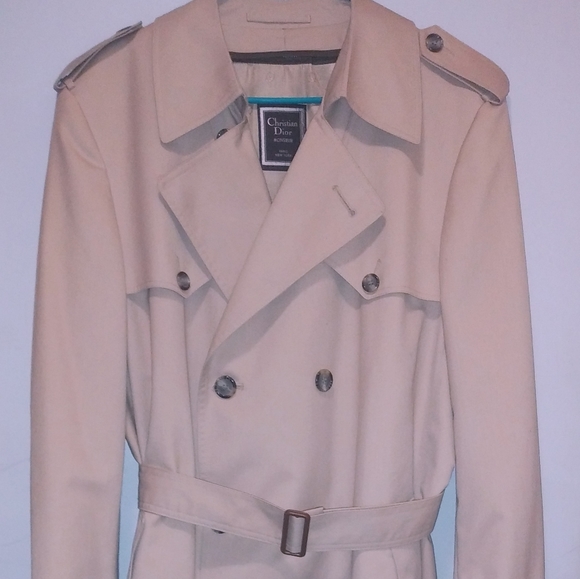 Vintage Dior Monsieur Trench Coat (1970s). Clean and Immaculate condition!! - Picture 1 of 7
